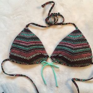 Eidon Triangle Bikini Swimsuit Top